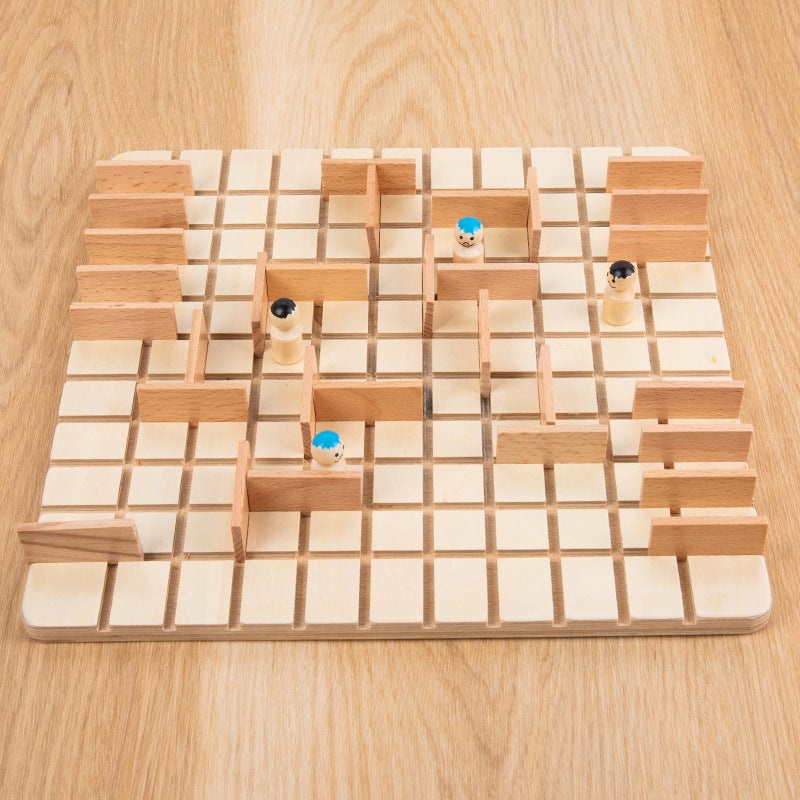 Air Team Array In France Step By Step To Win The Camp Table Game Chess Chase Blocking Rabbit Siege Table Game Early Education Puzzle - Image 1